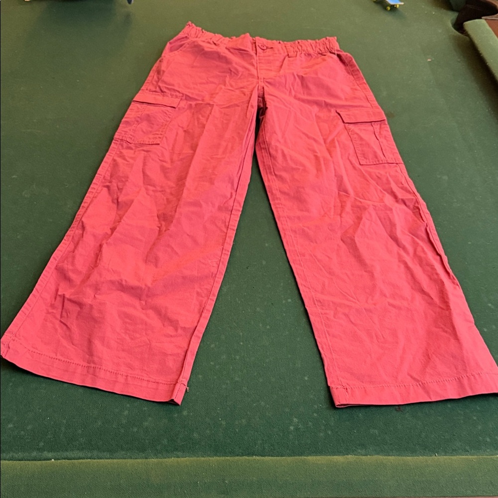 Stylish Women's Pink Cargo Pants. ‎ CAJA. # 7